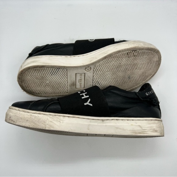 Givenchy Black & White Slip On Sneakers - Picture 9 of 10